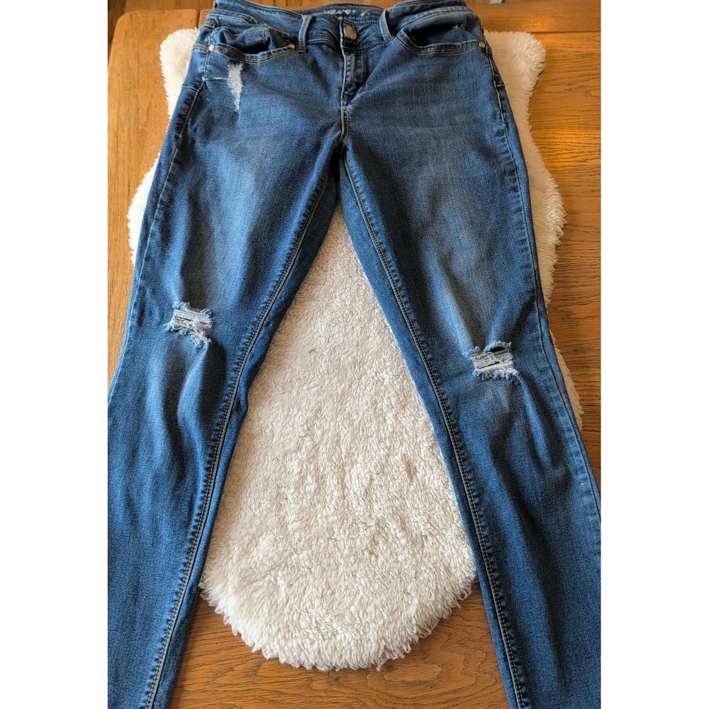Seven7 Jean Womens 12 Booty Shaper‎ Skinny Stretch Denim Shapewear Pant 31Wx28L